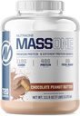 NutroOne Massone Mass Gainer Protein Powder Gain Mass Protein Meal Replacement (Шоколад Фъстъчено масло - 7 кг.)