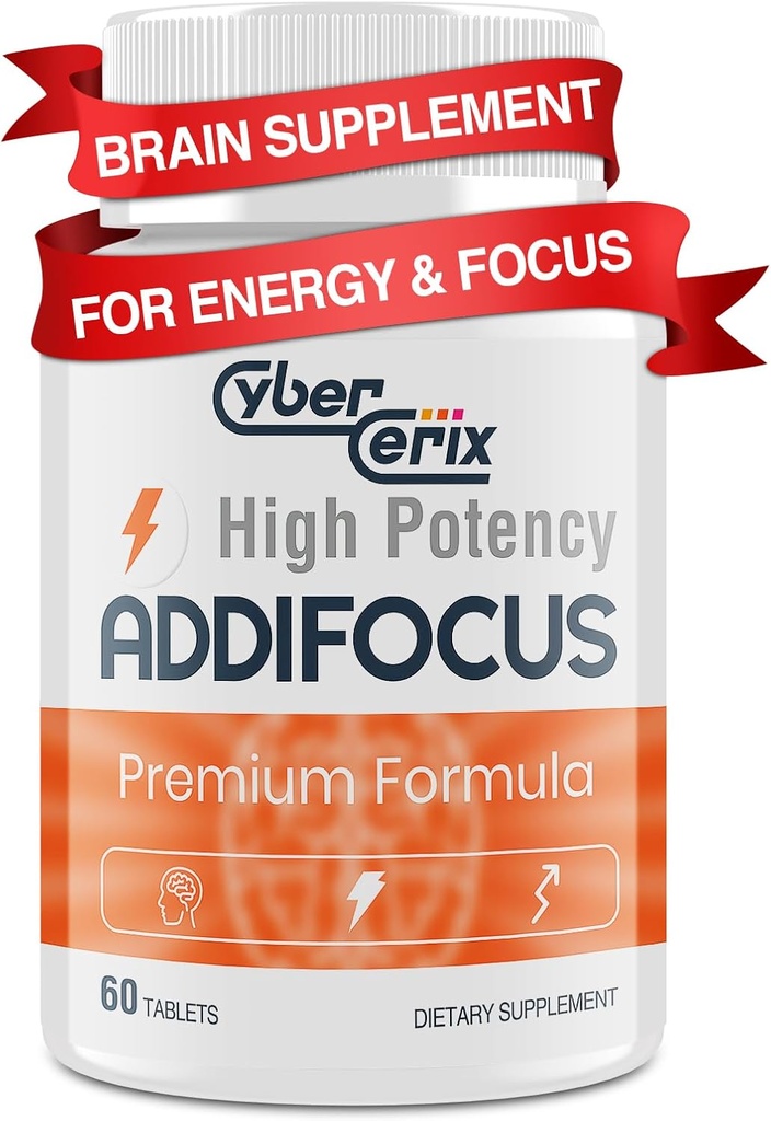 17-in-1 Brain Supplement for Memory and Focus - Nootropic Brain Supplement for Concentration, Clarity, Energy & Focus - Natural Caffeine בלנדר עם ויטמינים, Amino Acids & Herbal Extracts - 60 טבליות