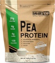 Smart138 Vanilla Pea proteinas, Ultra- Fine milteliai, Vegan, Gluten- Free, Laisvasis, Mairy- Free, Non- GMO, JAV / Kanada, Keto (Low Carb), Natural BCAAs (1000g / 2,2lbs, Vanilla)