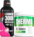 PROSUPPS L-Carnitine 3000 Stimulant Pulsuz Liquid Shots (31 Xidmət, Dragon Fruit) və Termo Fat Burning Termogenik Toz (25 Xidmət, Spicy 'Rita) Paket