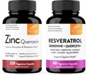 Sandhu's Zink quercetin & Resveratrol Capsules Ondersteuning Immune Health