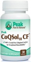 Peak CoQSol10 CF - 100 % 크리스탈 무료 Ubiquinol CoenzymeQ10 향상된 생체 이용 가능 - Ubiquinol CoQ10 - 천연 에너지 부스터 - 면역, 두뇌 및 심장 건강 지원 (30 Softgels)