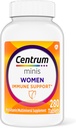 Centrum Minis de dones El Daily Multivitamin de la Imune Implementació de Zinc i Vitamina C, 280 Mini tetes, 140 dies de camp