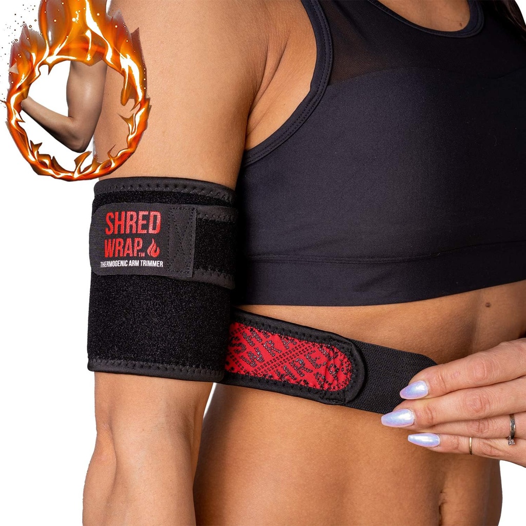 Iron Bull Strength Shred Wraps for Arms - Termogênica Arm Trimmers for Weight Loss - Premium Fat Burning Bands with Slimming Technology - Arm Body Wraps Toner e Shaper