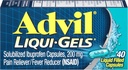 Advil Liquid Gels-40ct