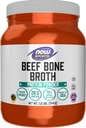 Now Foods Sport Nutrition, Beef Bone Broth Powder lavet med Premium- Quality Beef Bone Extract, 1.2 -Pund