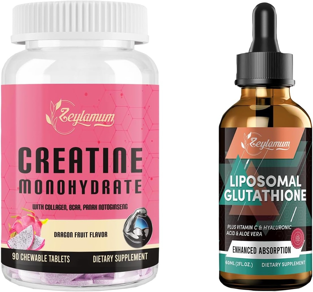 Liposomal Glutation Liquid & Creatine Monowodzian