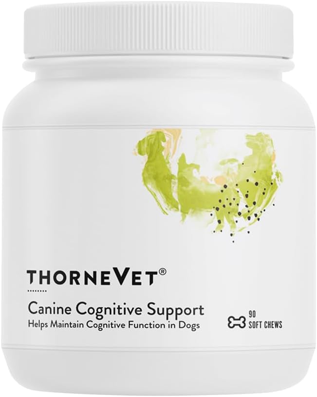 Thorne Vaet Canine Cognitive Soft Chews per als Dogs - Gran Salut suplementari amb Btaminades i antioxids per donar suport al cervell de la Salut del Gos Sniniè - 90 Soft Chews