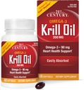 21世紀のKrillオイル300のmgのSoftgels、60の計算