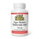 Natural Factors - Hyabest Hyaluronic Acid, Supports Healthy Joints & Skin, 60 Vegetarian Capsules