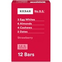 RXBAR Protein Bars, 12g Protein, Glutenfri Snacks, Jordbær, 22oz Box (12 Bars)
