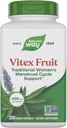 Natural 's Way Vitex Fruit, Tradycyjne Menstrual Cycle Support *, Tradycyjne Kobiece Wsparcie Zdrowia *, Chasteberry, Wegan, 320 Kapsułki (Opakowania May Vary)