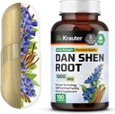 BIO KRAURER Dan Shen Root Capsules - 1200 mg War - 100 Caps Red Sage - Font antioxidant - Salvia Miliorhiza Root - Vegan