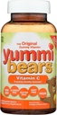 Yummi Bears Vitaminas C Chewable Gummy Vitaminas papildai vaikams, 132 Skaičiavimas (pakuotėje 1)