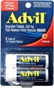 Advil Ibuprofen Coated, 200mg, 10 Count, (Pack of 2)