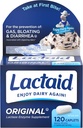 Lactaid Lactase Enzim Caplets Original - 120 Caplets, Pack of 6
