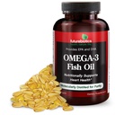 Futurobióticos Omega-3 Fish Oil, 100 Vegetarian Softgels