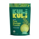 Kuli Kuli Kuli Moringa Oleifera Organic Leaf Powder & Green Smoothie, 100% Pure USDA Certified & Non-GMO Moringa Powder, Great with Smoothies, Tea, and Food, 1 Pack