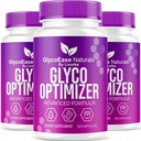 (3 Pack) GlycoEase Glyco Optimizer - Επίσημη GlycoEase χάπια Φυσικό συμπλήρωμα Υποστήριξη, Glycoase Premium Naturals κάψουλες, Glycoeas Advanced Formula Κριτικές, 90 κάψουλες για 3 μήνες