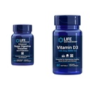 Life Extension 60-Count Super Digestive Enzymes & 5000 IU Vitamin D3 Capsules for Digestion, Bone, Brain, Immune Health