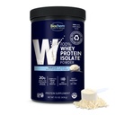 Biochem 100% Whey Isolate Protein - Vanilla Flavor - 15.1 Ounce - Supports Immune Health - Easily Digestible - Refreshing Taste - 20g Vegetarian Protein - Amino Acids