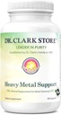 Dr. Clark Store Heavy Metal Support, Mineral Replacement for Metal Cleansing, 100 Capsules
