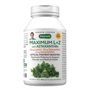 ANDREW LESSMAN Maximum L+Z with Astaxanthin 240 Softgels - 12mg Lutein, 6mg Zeaxanthin, 4mg Astaxanthin. Key Nutrients to Support Eye and Brain Health, and Promote Healthy Vision.