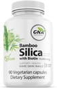 Bamboo Silica con Biotin Vegan Friendly 3 Mes de subministración