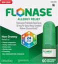 Flonase Allergy Relief Nasal Spray, 24 órás nem fulladásos allergia orvoslás, mért orrspray - 60 spray