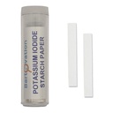 Potassium Iodide Starch Oxidizer Test Paper [Vial of 100 Strips] for Chlorine, Iodine and Peroxide Detection - NOT for Testing THE Body