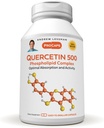 ANDREW LESSMAN Quercetin 500mg - 30 Капсули - 500 мг Унікальний Quercetin Phospholipid Complex, Високоабсорбована формула для підтримки здорового серця, кровообігу та імунітету. Немає добавок.
