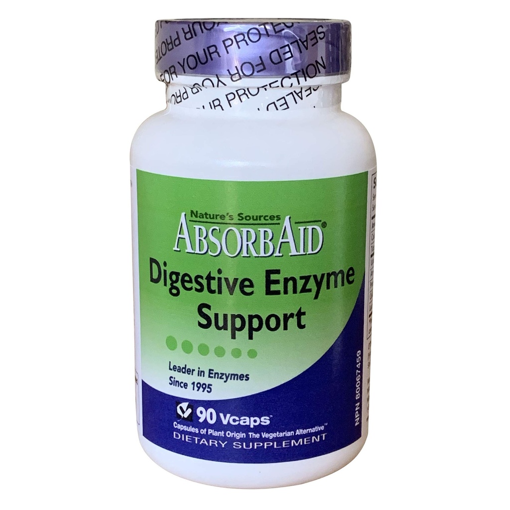 Nature's Sources AbsorbAid - 600 mg - 90 Vegetarian Capsules
