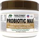 Dogzymes Probiotic Max -10 Billion CFU's Probiotics, Prebiotics, Digestive Enzymes - Relieves Диария, разстроен стомах, запек, газ, Алергия, Имунитет и цялостно здраве 1 паунда