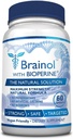 Fungavir Brainol - Targeted Brain Support Supplement - B bitaminak, Magnesium, Aminoazidoak, St. John's Wort, Phosphatidylserine, Ginkgo Biloba - Vegan-Friendly - 60 kapsulak - 1 Hileko hornidura