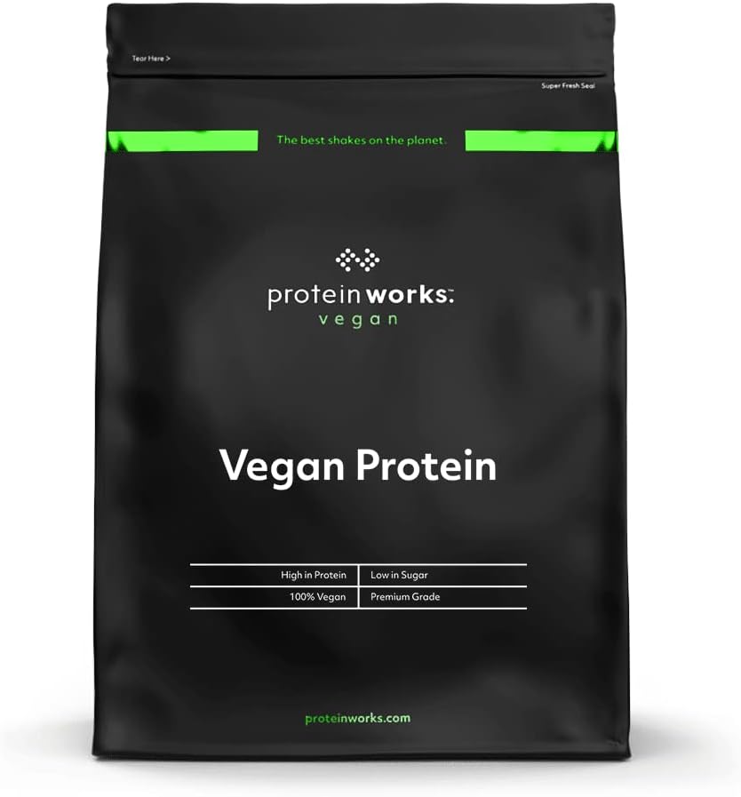 Vegansk proteinpulver 124; 100% Plantbaseret & Natural Measures 124; 25g Protein Measurement 124; Gluten- Free Measurement 124; Lavfedt Shake 124; Chocolate Silk Measurement 124; 2,20 Pounds