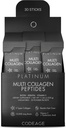 Kodeketa Multi Collagen eta Biotin 10.000 mcg + C bitamina, B6 & D3, Keratin, Azido Hyaluronikoa, Niacin, 18 Aminoazido - Paketatze itsaskorrak - 5 Mota Collagen Protein - 30 Hauts-paketeak