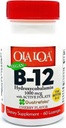 Ola Loa Vitamin B12 Sublingual Cherry Dietary Supplement - HydroxyCobalamin, Active Folate, Vegan Formula - Promote Your Body's Energy, Nerve, and Brain Support - 60 Tablets