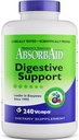 AbsorbAid Digestive Enzymes 240 vCaps, Vital Nutrient AbsorbAid Digestive Enzymes 240 vCaps, Proven to Art