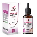 Feminizer by SMS, Pueraria Mirifica Drops for Estrogen | Premium Grade | Herbal Liquid Extract | Non-GMO, Organic, Vegan, Alcohol Free Tincture | 2 Fl Oz (60ml) | for Trans Women Ladyboy LGBT