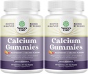 Natures Craft High Abxiadis Gummies with Vitamin D3 - Yetişkinler için lobi Gummies - Bone Health ve Immune Support Gelatin-Free 60ct (2 Pack)