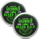 GoldWorld 2 Pack Brada Balzam za brad Grooming, Beard Care