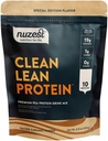 Nuzest - Pea Protein Powder - Clean Lean Protein, Premium Vegan Plant Based Protein Powder, Dairy Free, Gluten Free, GMO Free, Protein Shake (8.8 Unze (Pack von 1), gesalzen Caramel)