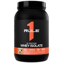 Rule 1 Proteins R1 Protein Whey Isolate, Café Mocha, 2 Pounds | 25g Protein & 6g BCAA Exclusively from Whey Isolates and Hydrolysate isolates for Workout Recovery and anytime use