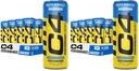 C4 Energy Drink 12oz (24-cü qapı) - Donmuş Bombsicle - Sugar Free Pre Workout Performans İçki No Sükan və ya Dyes ilə İçki