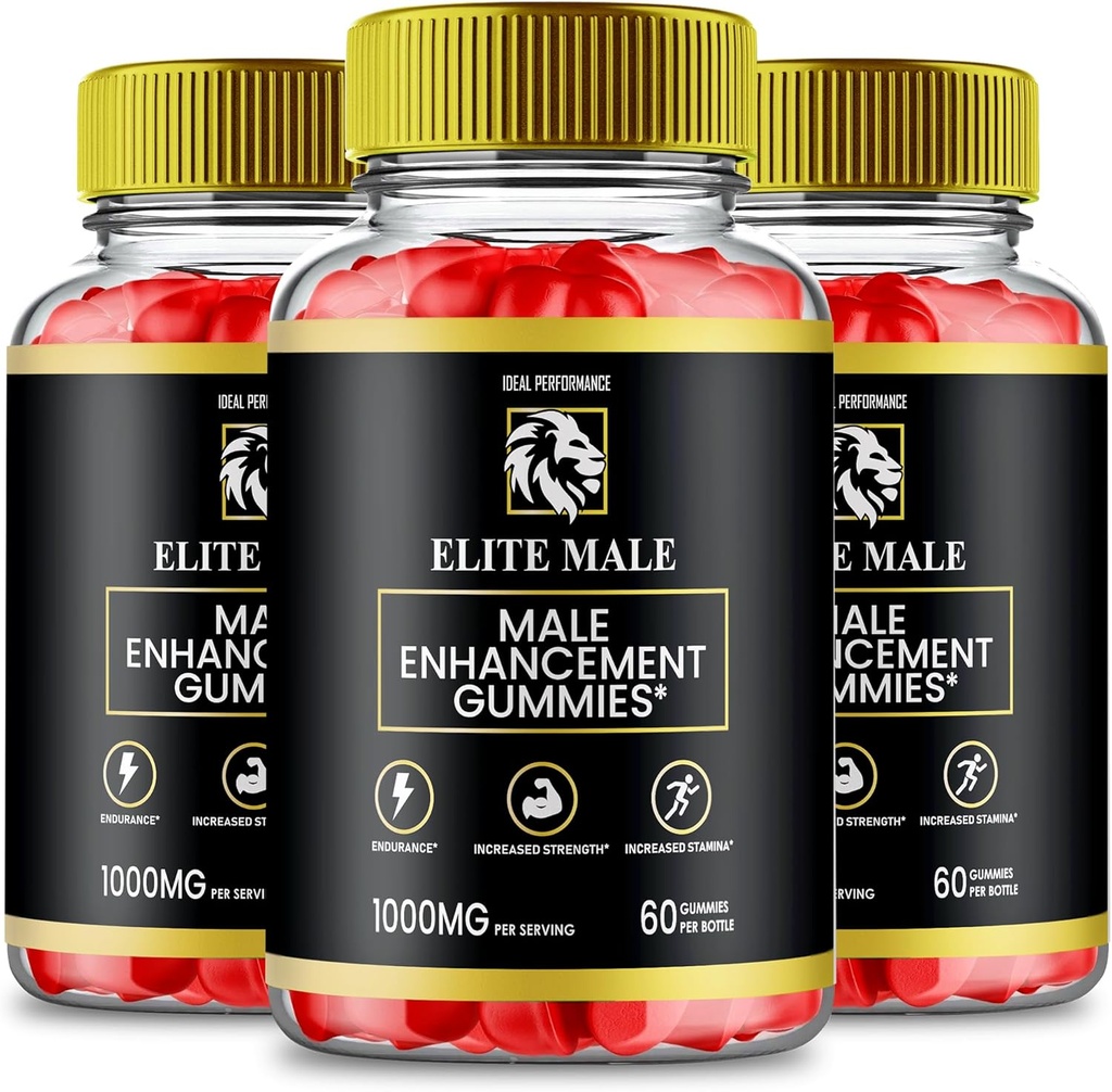 EliteMale Gummies, EliteMale Gummy, EliteMale All Natural Gummies, EliteMale - Máximo Forza, EliteMale Performance, EliteMale Official Gummies, EliteMale Advanced Gummy Reviews (3 Pack)