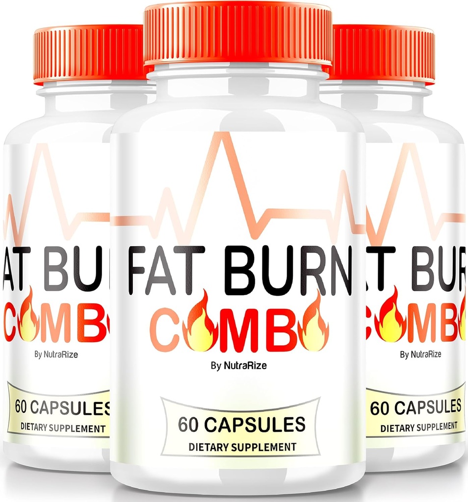 (3 Pack) Fat Burn Combo Capsules, FatBurn Combo Keto Formula, All Natural Weight Loss Supplement to Achieve Healthy-Looking Body, Keto Fitness Pills, Official Reviews (180 Capsules)