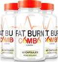 (3 Pack) Fat Burn Combo Kapsle, FatBurn Combo Keto Formule, Všechny přírodní hubnutí doplněk k dosažení Healthy- Looking Body, Keto Fitness pilulky, Oficiální recenze (180 Kapsle)