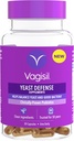 Vagisil Yest Defensa suplementaris, ajuda l'equilibri Yest i el bon Bacteria, Clinicament-Proven Probiotics, Neteja ingredients, Promoots A Saluty Vaginalbiome, Just 1 Capule Daily, 30 Capsules