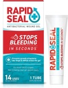 Wound Gel (1צנרת) | Stops Bleeding in Seconds | אידיאלי עבור חתכים, Scrapes, Razor Nicks for Emergency First Aid Supplies