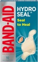 BAND-AID Brand Hydrople Seal 防水带、急救水桶、小水桶更快疗伤、切片和碎屑,10个计数